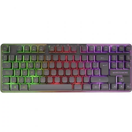 Mars Gaming MCPWTKL Pack Gaming Inalámbrico con Teclado TKL, Ratón y Alfombrilla